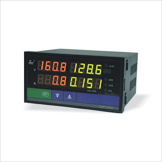 昌晖SWP交流功率表SWP-W-C403-02-05/06-HL带变送输出三相平衡输入 